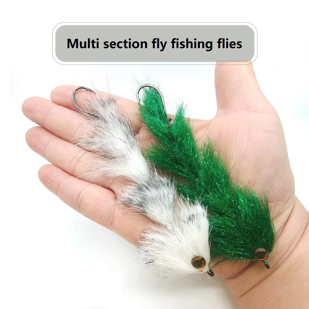 Moscas de pesca streamer multisección con cambiador Finesse Gamefish - imagen 2