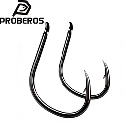 PROBEROS Anzuelos Jigging para lucio – Acero carbono resistente