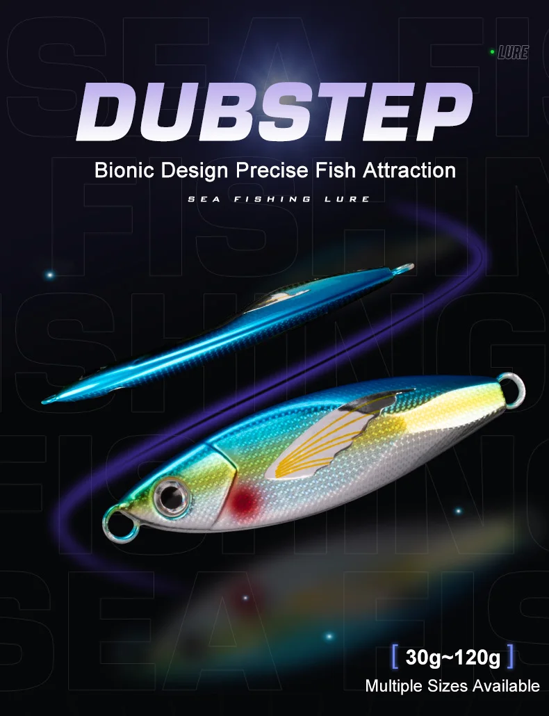 Jig OBSESSION Dubstep Wing con acabado tuna skin