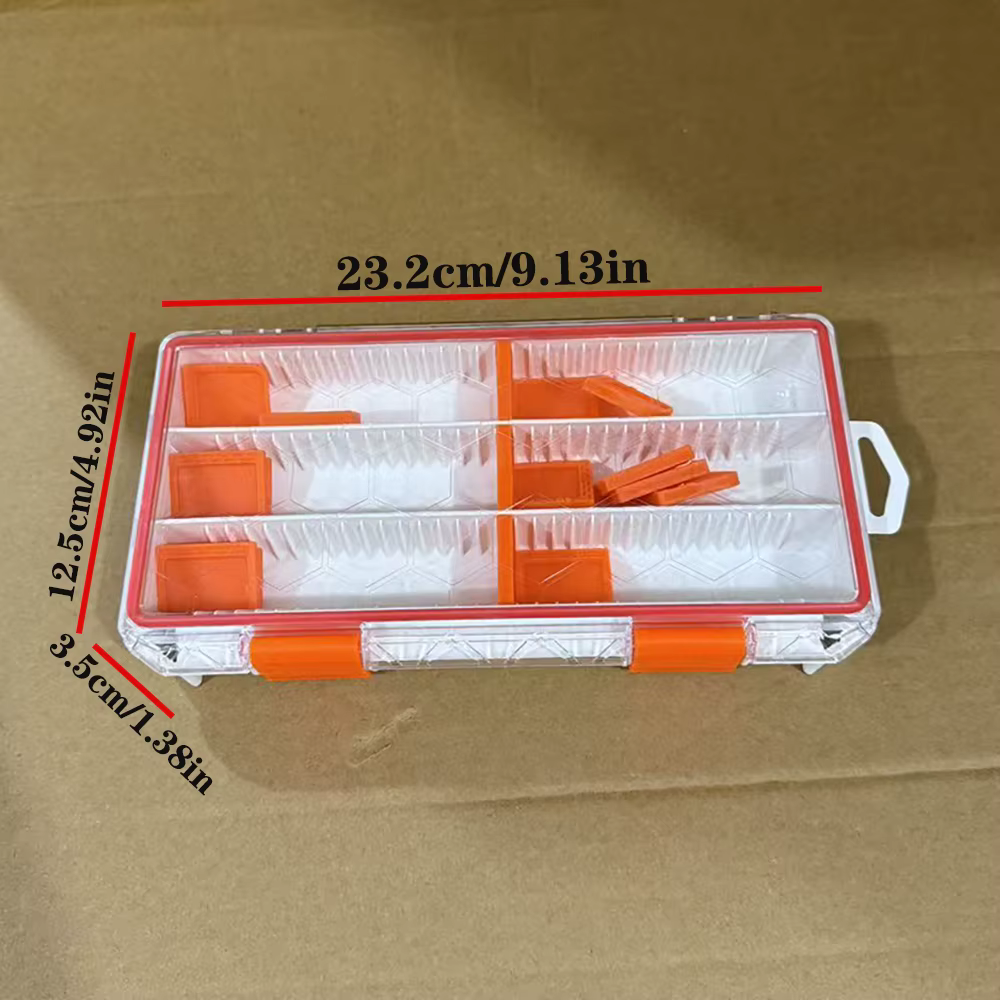 Caja de pesca carpa – Organizador grande para anzuelos y accesorios - imagen 3