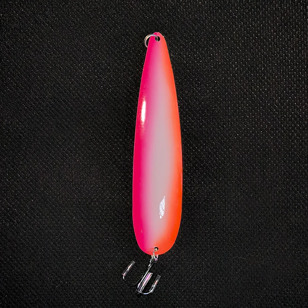 FishingFans Señuelo metálico de salmón con destorcedor y flasher - imagen 4