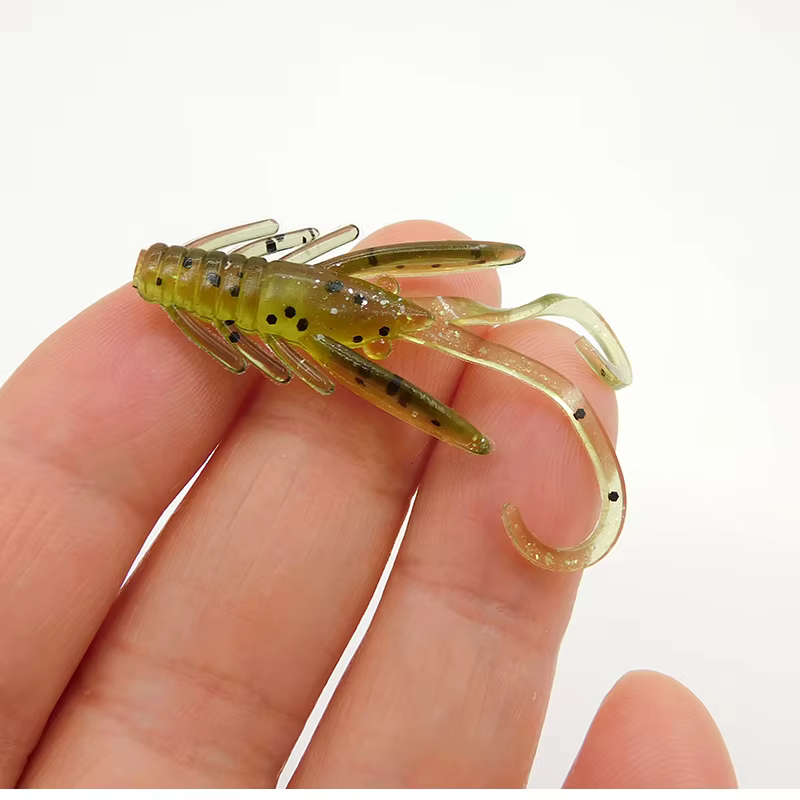 ESFISHING HOG40 Vinilo 45mm Camarón – Ice fishing - imagen 5