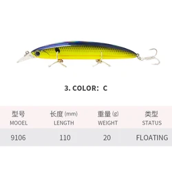 Cebín Swimbait flotante para lubina