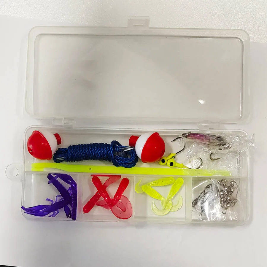 Kit de señuelos montados para lubina y trucha con caja de aparejos - imagen 5