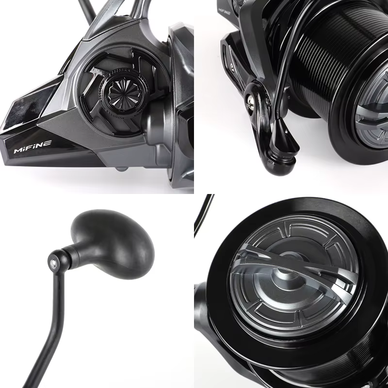MIFINE CAVALIER Carrete de carpa – Gran formato para pesca intensiva - imagen 2