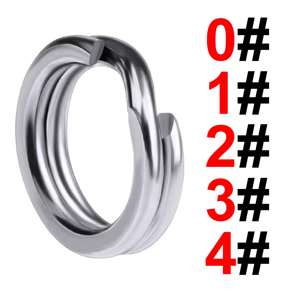 Anillos Dividedores Inoxidables – Planos Giratorios para Señuelos