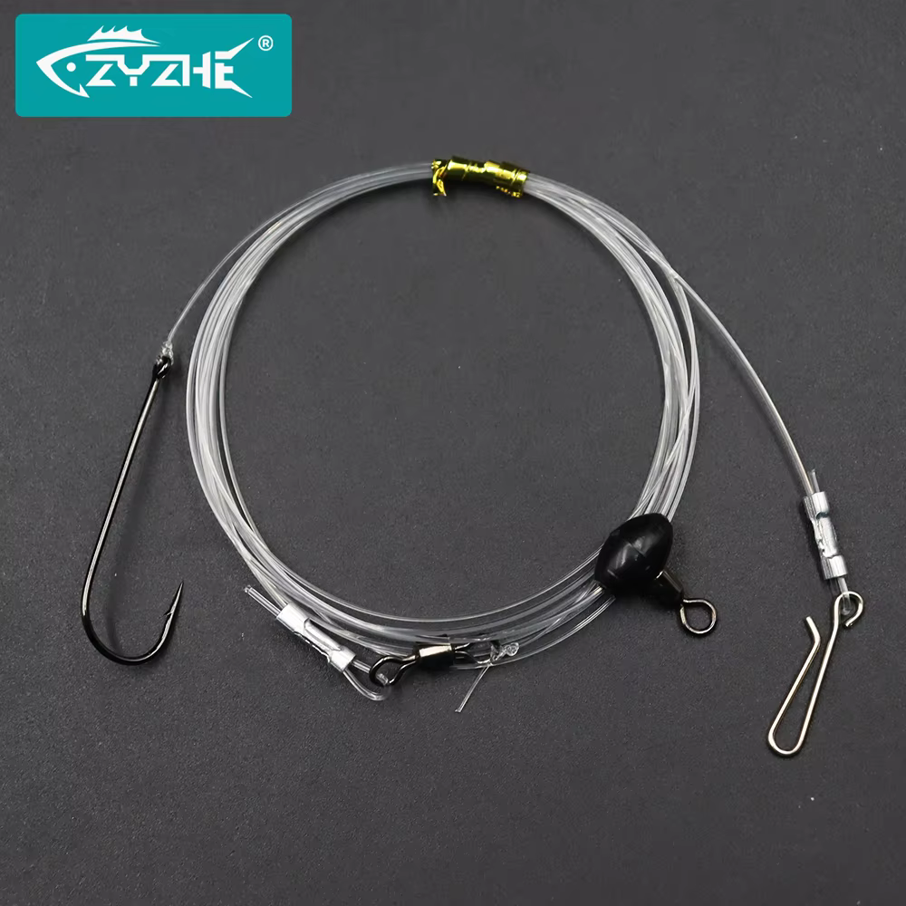 ZYZHE Flapper Rig de surf casting – Aparejo con polea y anzuelo simple