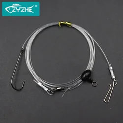 ZYZHE Flapper Rig de surf casting – Aparejo con polea y anzuelo simple