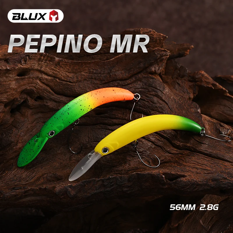 BLUX PEPINO MR Wobbler de hundimiento lento minnow para trucha - imagen 3