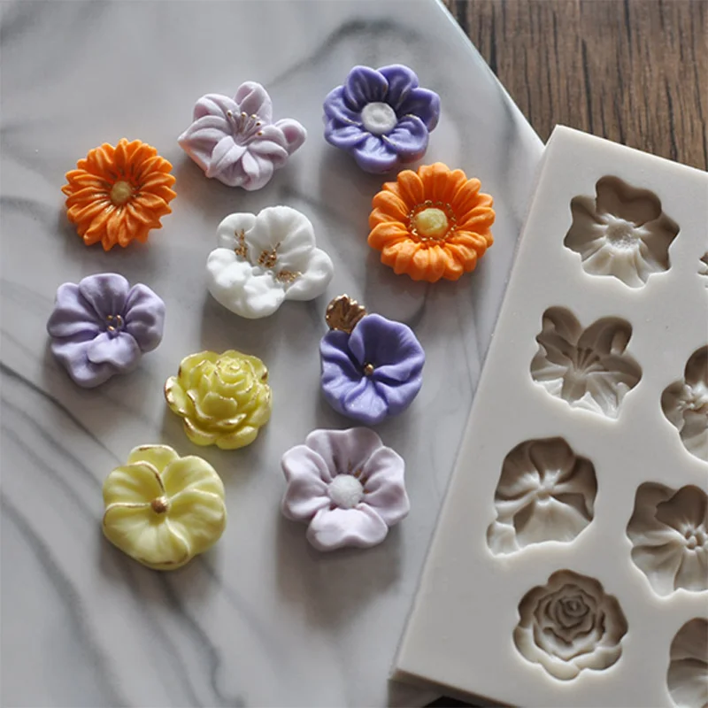Molde Flor Girasol Silicona – Para Señuelos Artesanales de Pesca
