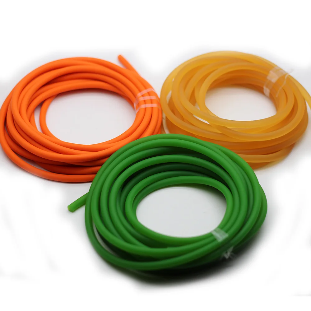 Goma elástica para pesca – látex natural, sin agujero, resistente - imagen 4