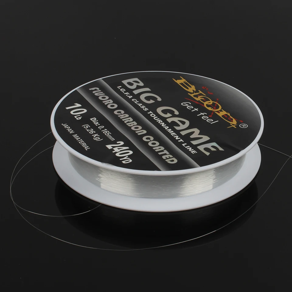 Goture línea de pesca con fluorocarbono – monofilamento hundimiento - imagen 4