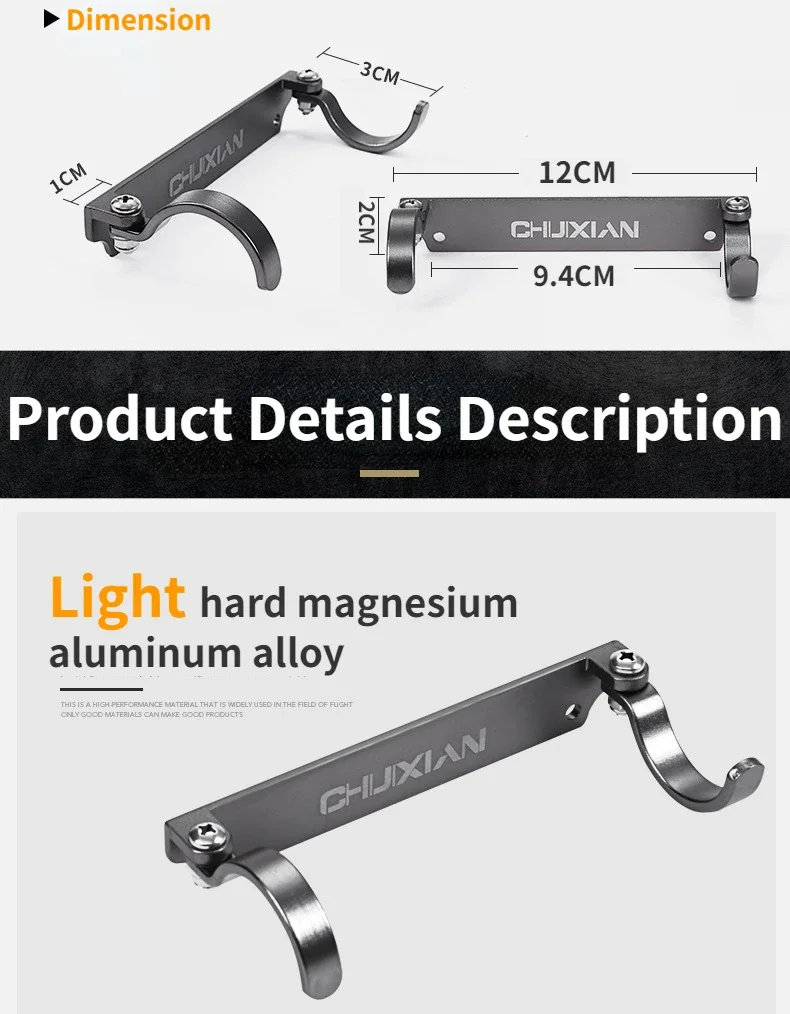 Accesorios de montaje y luz integrada