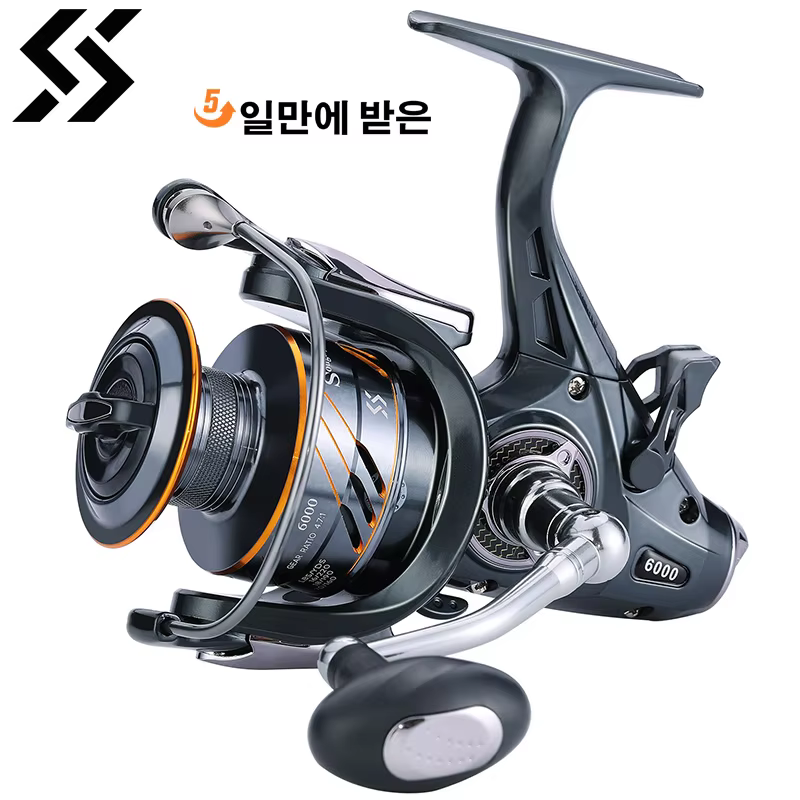 Sougayilang Carrete de pesca carpa 4000 6000 – 10kg arrastre - imagen 3