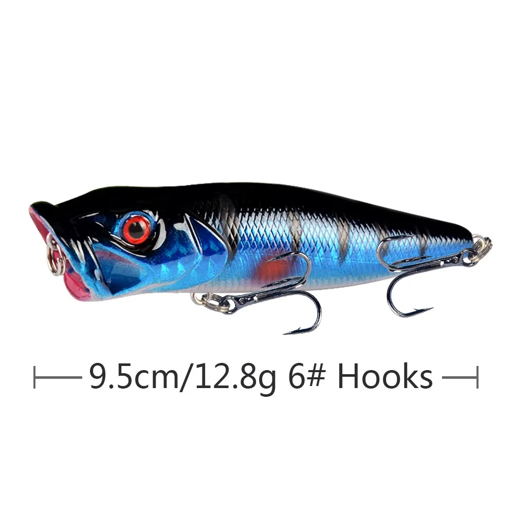 Señuelo Popper de superficie cebo duro para pesca - imagen 3