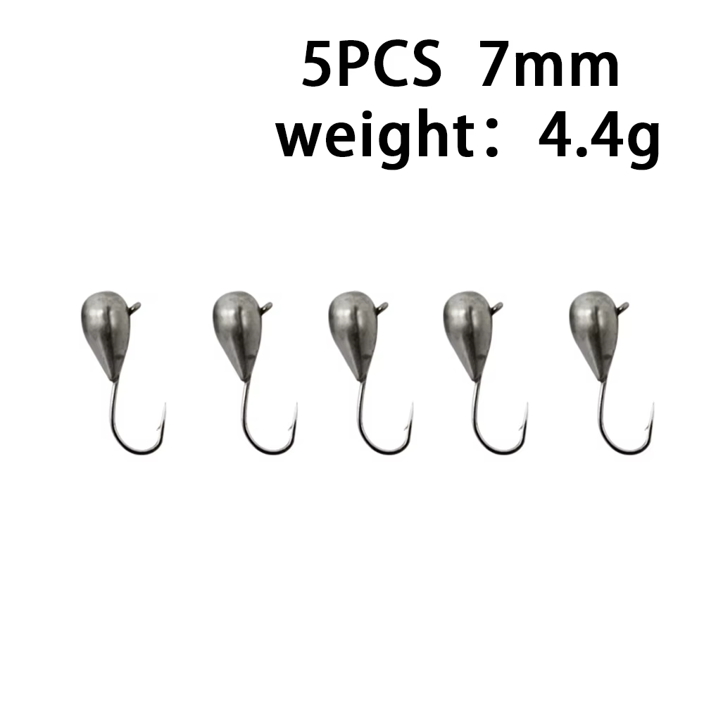 Jig Head de tungsteno para pesca en hielo – Señuelos resistentes - imagen 2