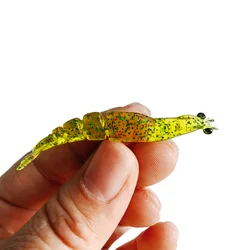 MUKUN cebo blando de camarón multiarticulado – recto flexible