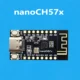 nanoCH57x placa de desarrollo RISC-V BLE RF 2,4 GHz USB-C