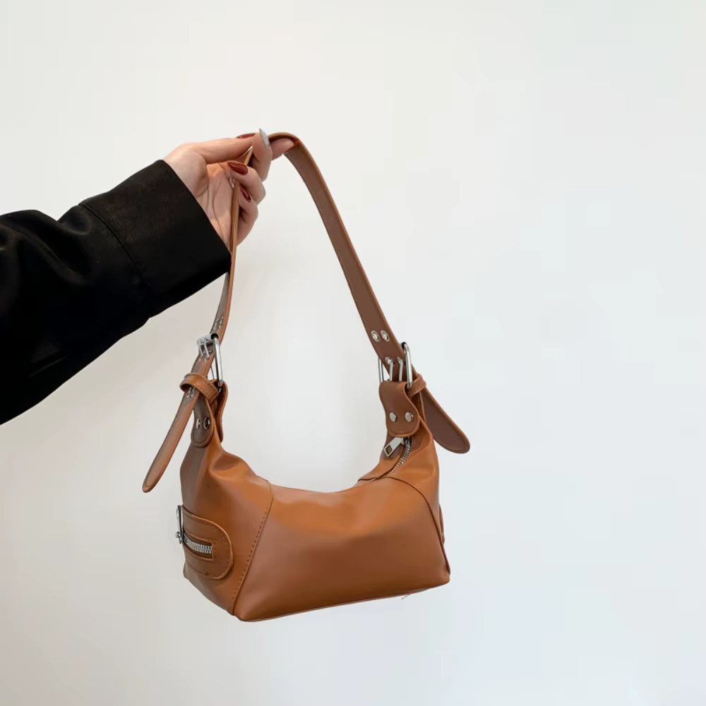 Bolso de hombro retro de gran capacidad para uso diario - imagen 5