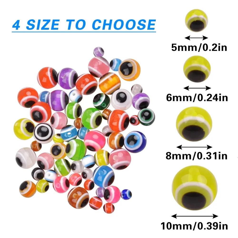 Cuentas Beads Redondas para Aparejos de Pesca – Plástico Resistente - imagen 3