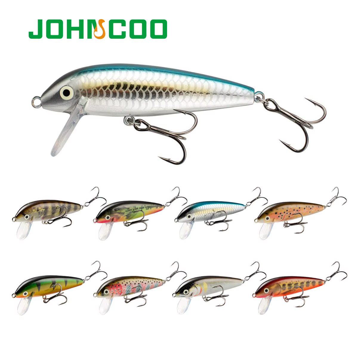 Señuelo Jerkbait 7cm hundido para trucha - imagen 4