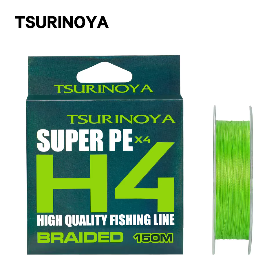 Sedal PE 4 trenzas Tsurinoya H4 – 150m para trucha ligera