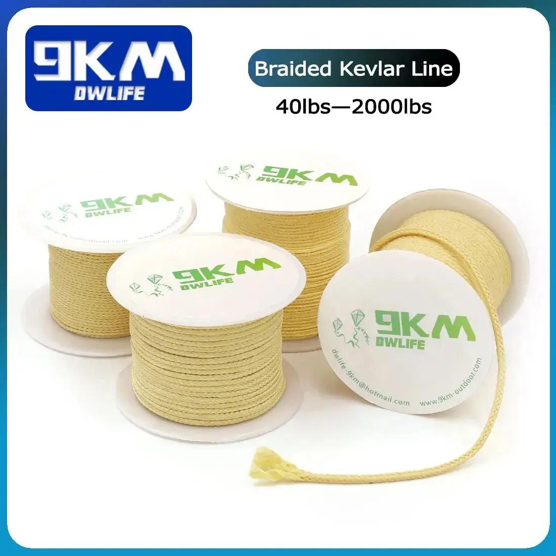 Sedal Kevlar trenzado resistente y refractario – Línea multiuso - imagen 2