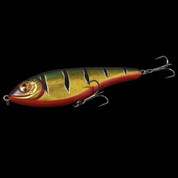 Jerkbait hundible con ojos estereoscópicos y anzuelos triples