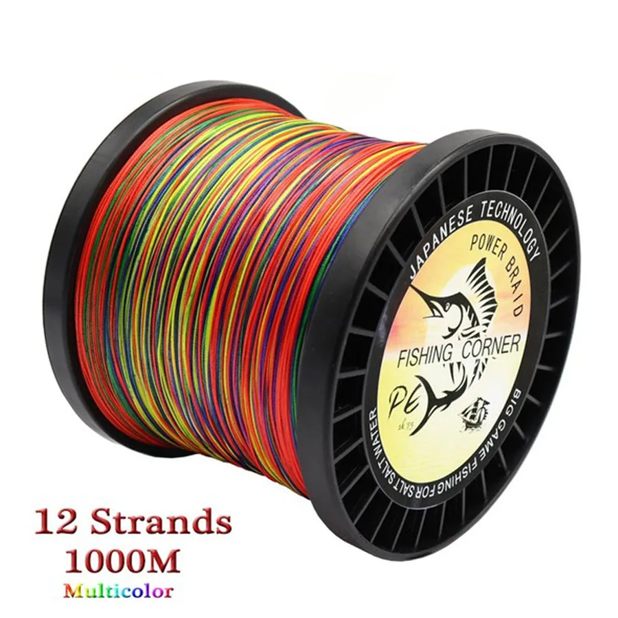 Trenzado Multifilamento 12 Hebras 25-230LB – Resistente - imagen 2