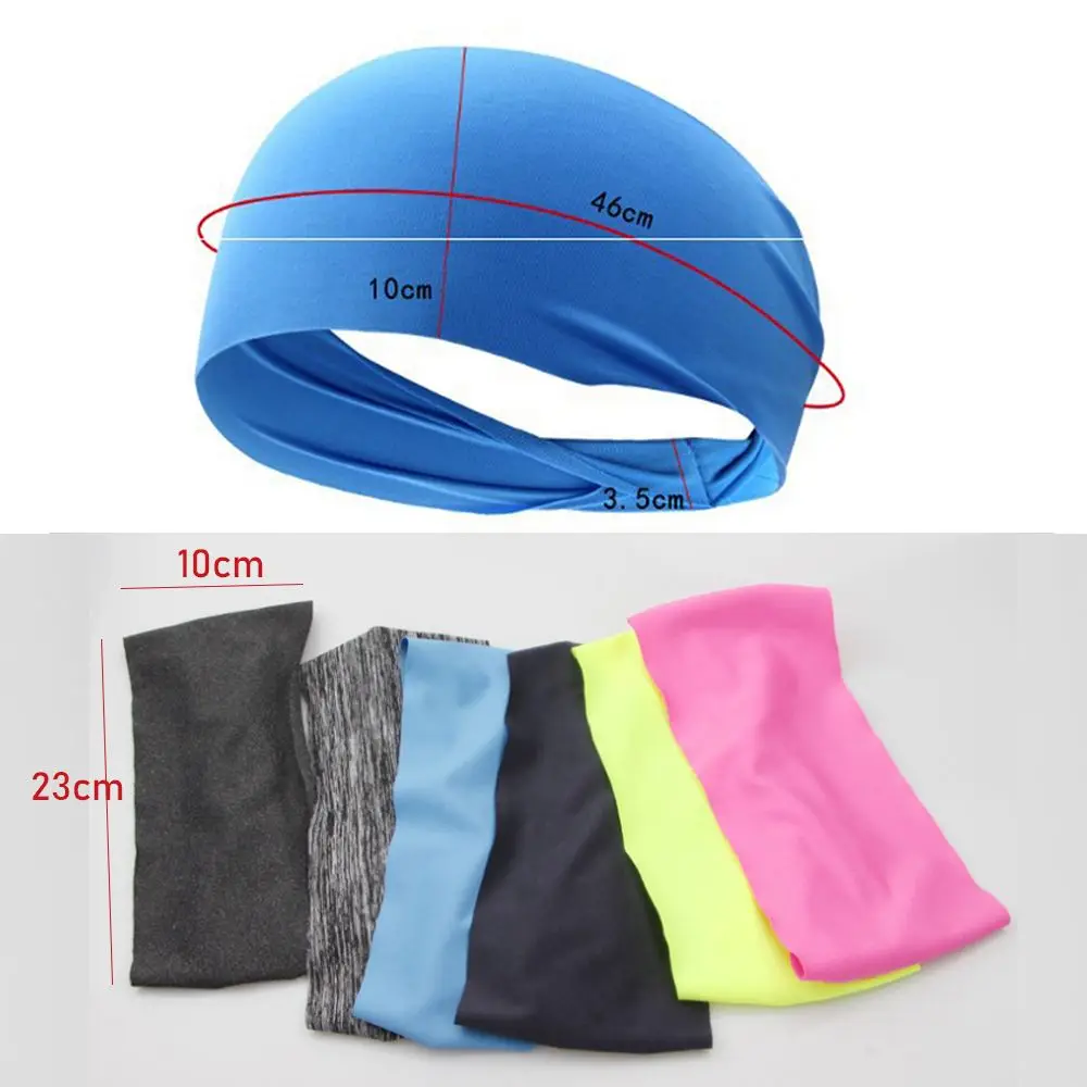 Diadema absorbente de sudor en tonos variados