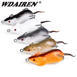 Swimbait ratón 6cm – Cebo artificial 11,5g para lucio con doble gancho