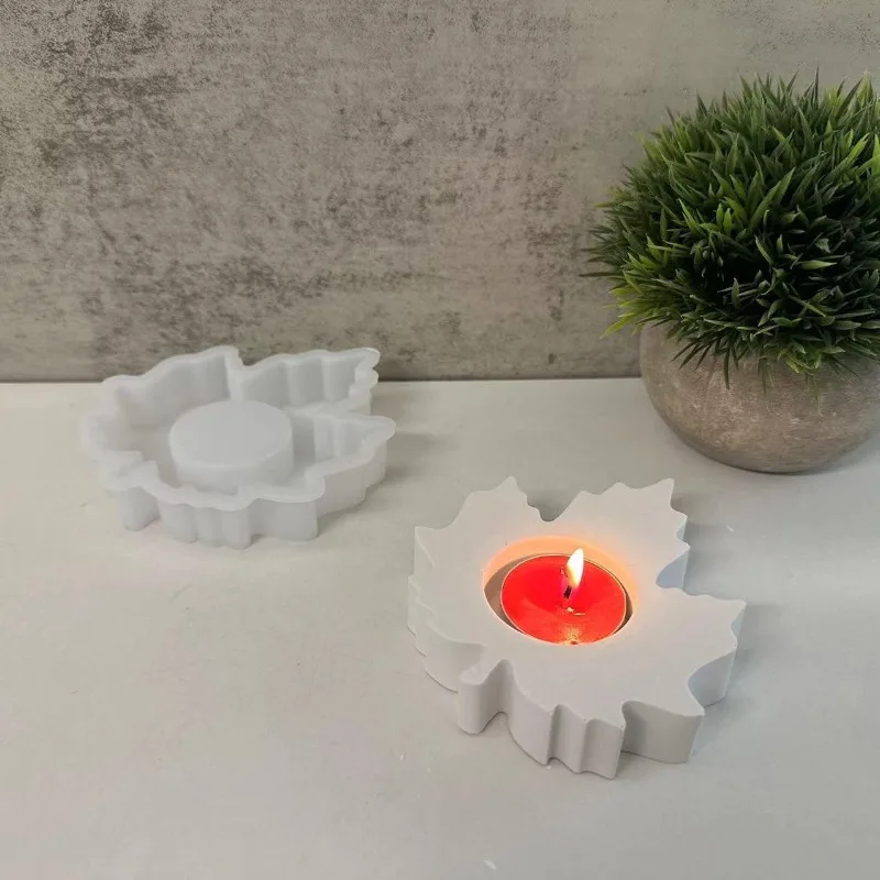 Molde de hoja de arce para manualidades