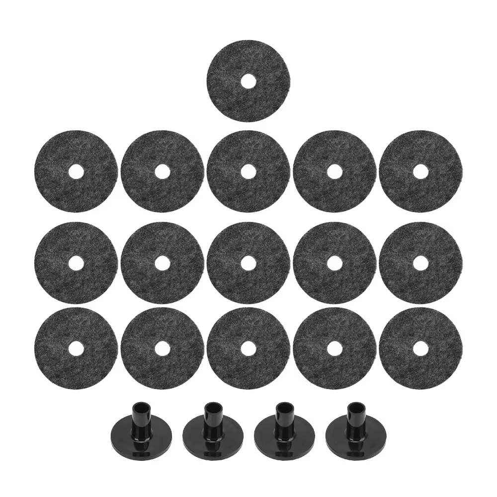 Fundas y fieltros de repuesto para platillos de batería