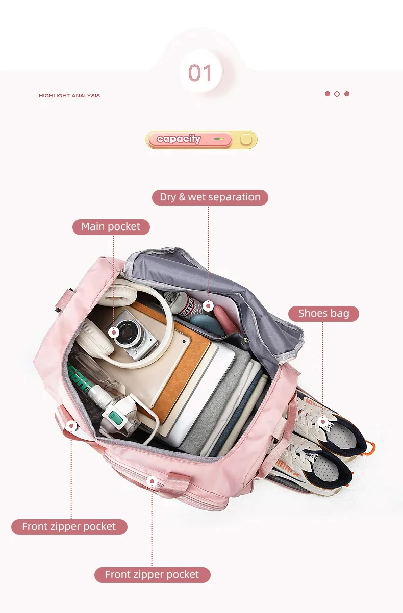 Bolsa como mochila para uso deportivo