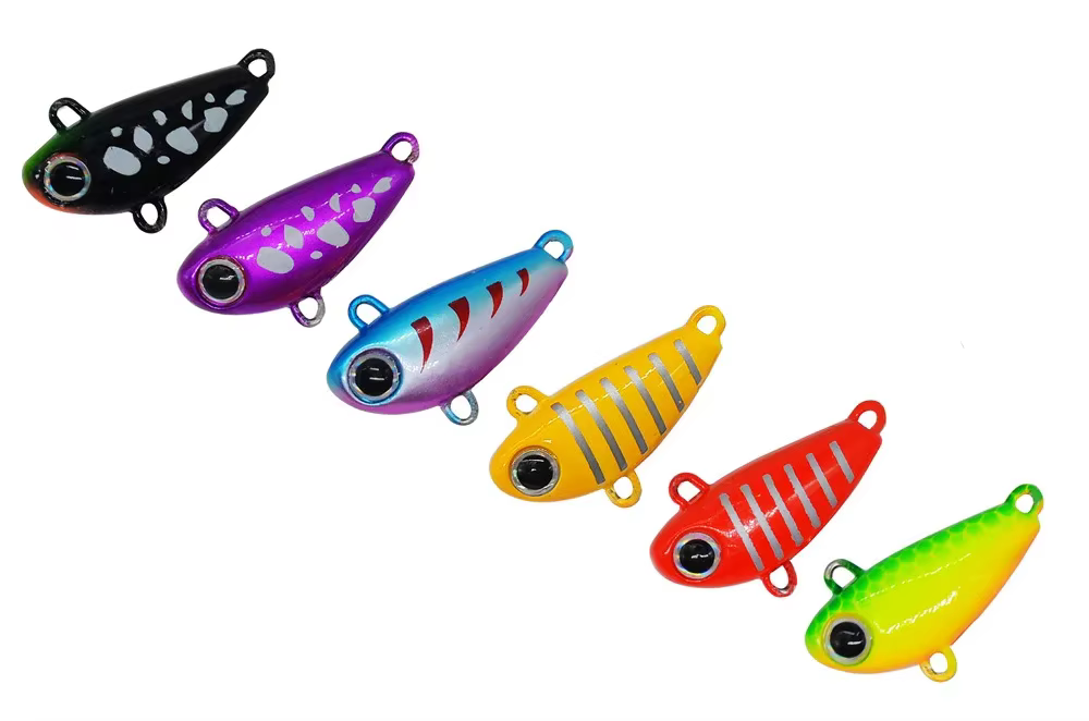 MUKUN Señuelo VIB Tail-spinner – Swimbait metálico para carpa