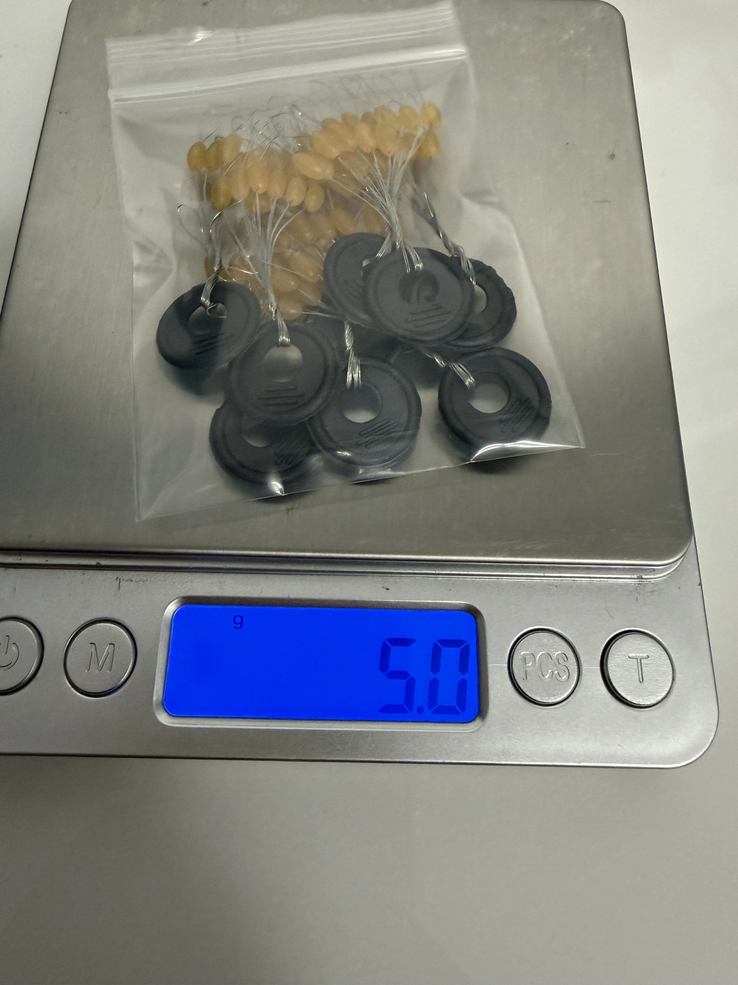 Space Beans Topes Flotantes Amarillos para Aparejos de Pesca - imagen 5