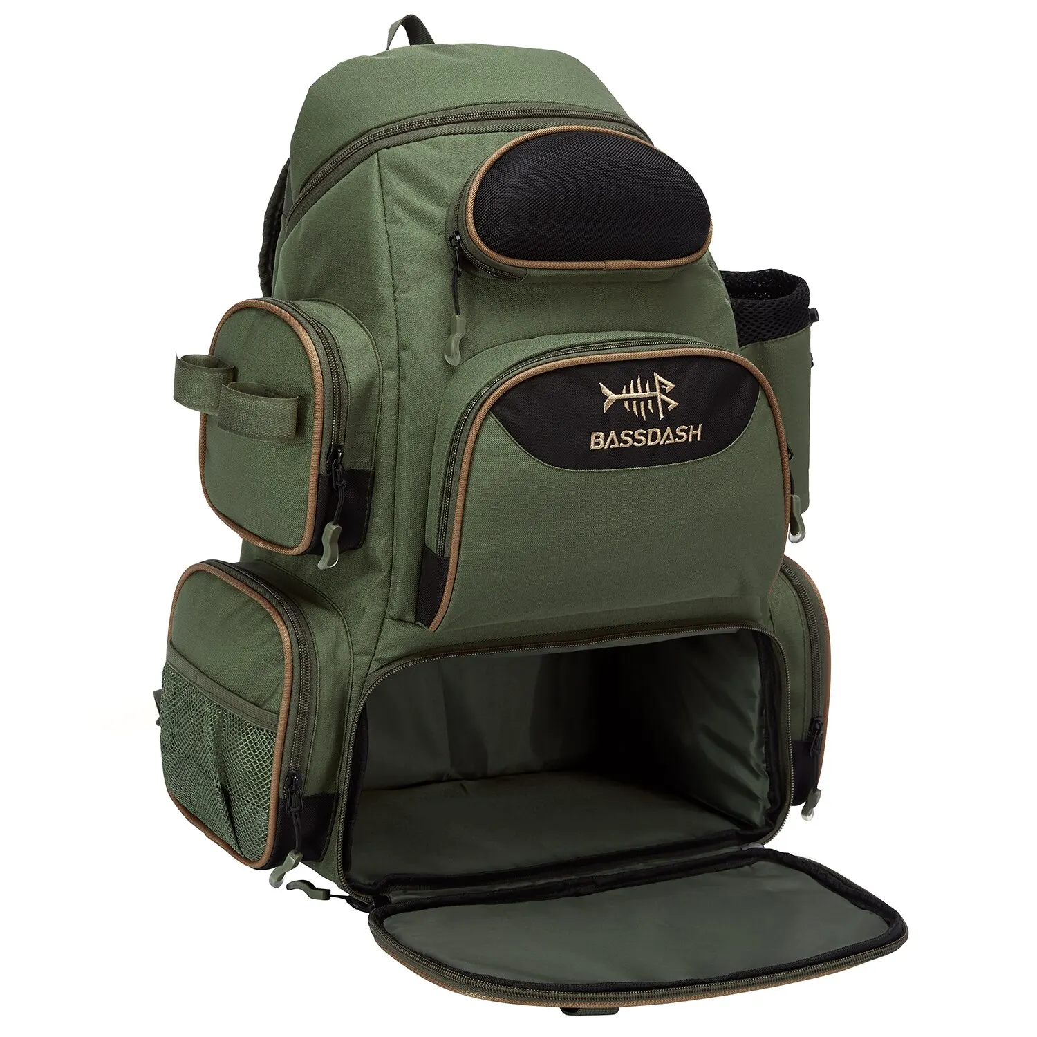 Bassdash Bolsa de pesca táctica – Mochila ligera multifuncional - imagen 4