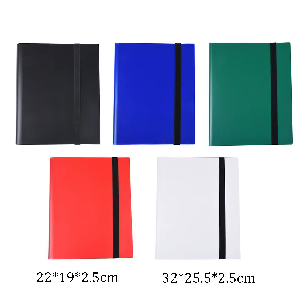 Carpeta para cartas coleccionables con cremallera y funda PU