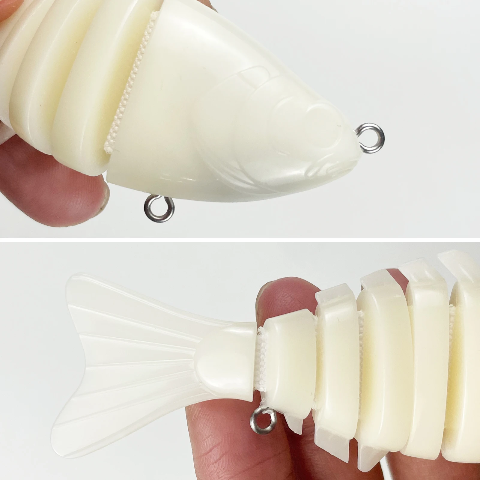Señuelos Minnow VIB Jerkbaits en blanco Free Fisher – sin pintar - imagen 4