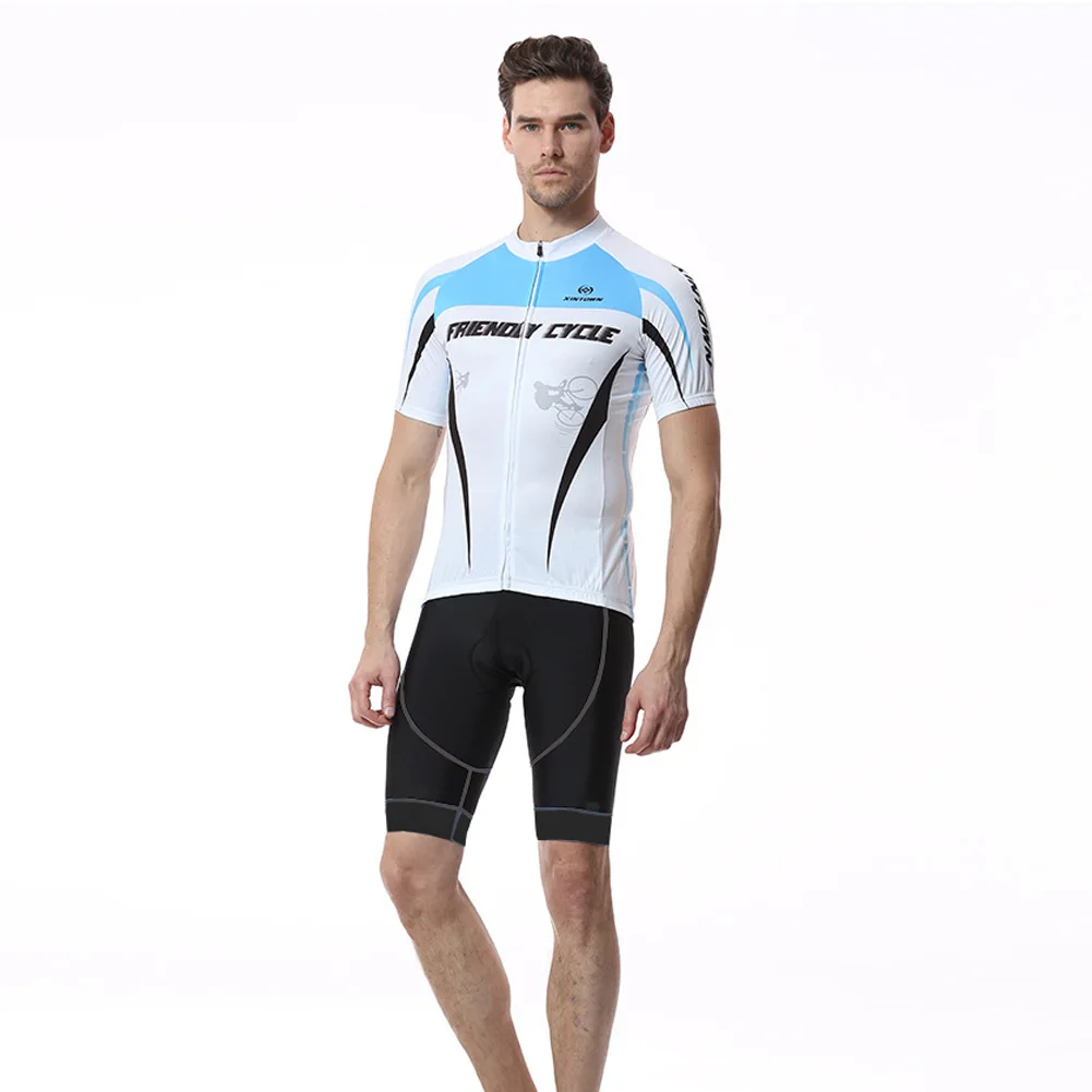 Camiseta ciclismo secado rápido transpirable hombre manga corta - imagen 3