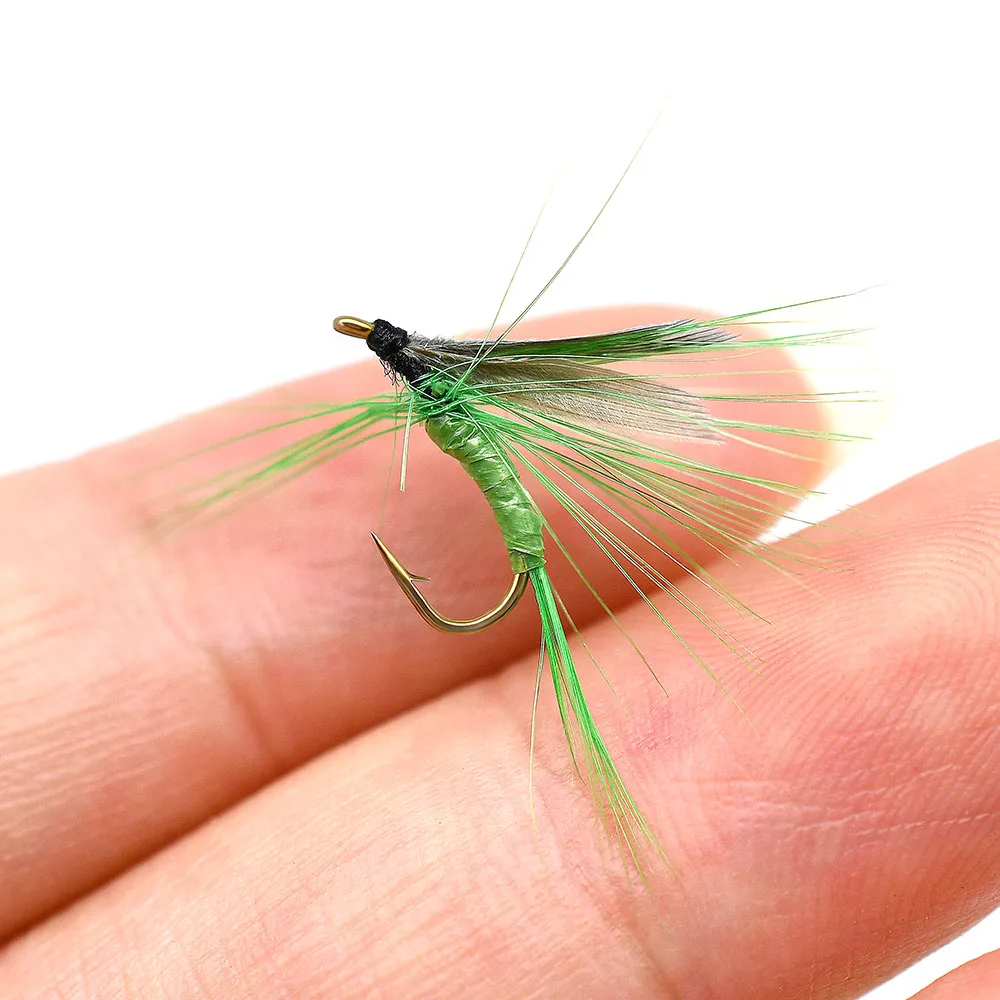 MNFT Mosca Green Mayfly Mosquito Nymph para pesca - imagen 4
