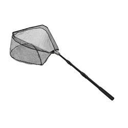 Mango de red de pesca telescópico SANLIKE – Aluminio triangular