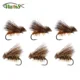 Mosca seca caddis Vtwins de pelo de alce artificial – Cebo flotante - imagen 3