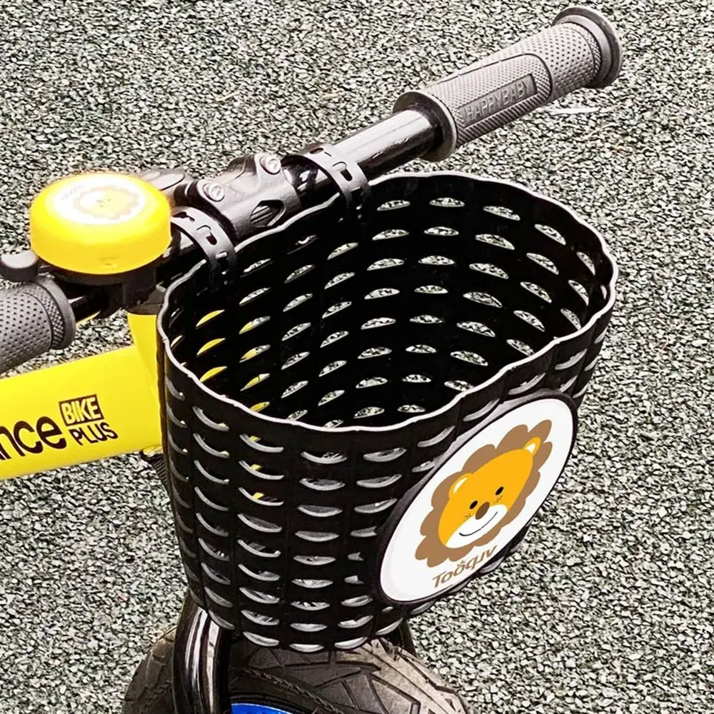 Cesta Multicolor Infantil para Manillar de Patinete – Dibujos Animados - imagen 3