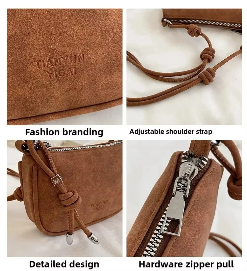 Persona llevando el bolso cruzado en un entorno urbano