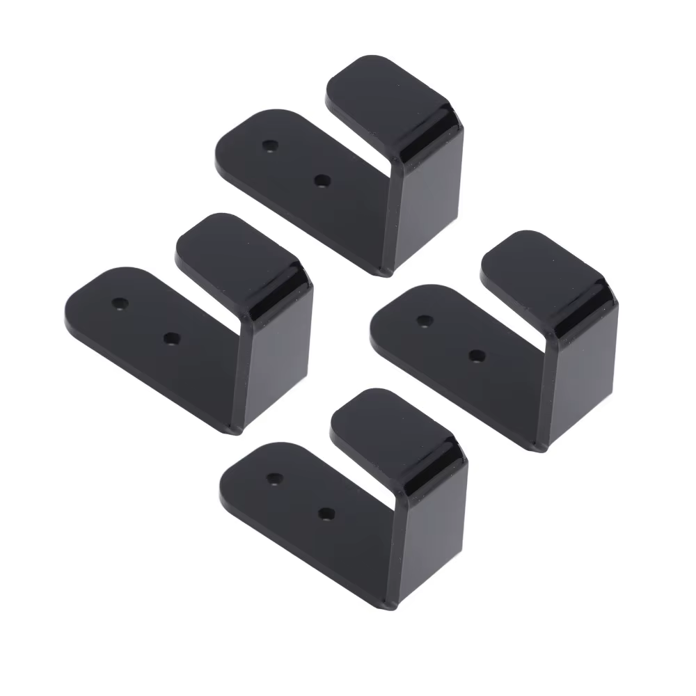 Soporte de pared para sticks de hockey en acrílico negro - imagen 4
