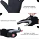 Guantes tácticos Goture de medios dedos, carcasa suave, ciclismo