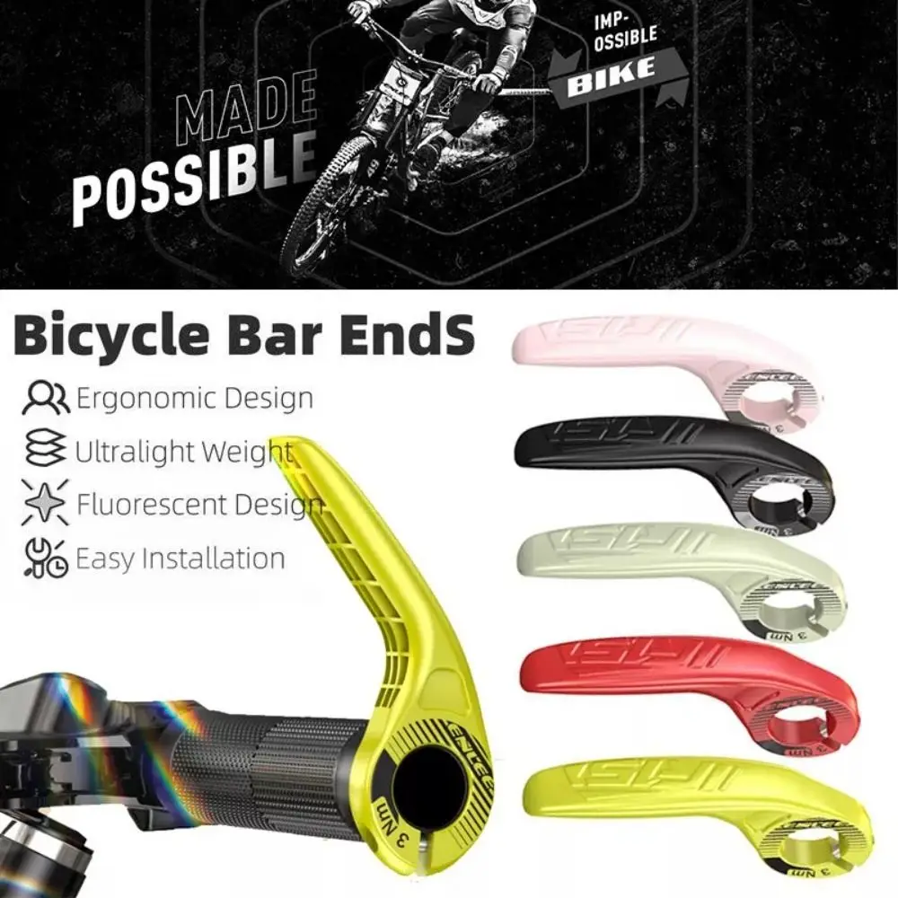 Puños antideslizantes ajustables para bicicleta tipo cuerno de vaca - imagen 3