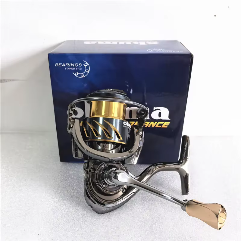 Okuma Carrete spinning anticorrosión, copa baja para pesca en mar - imagen 5