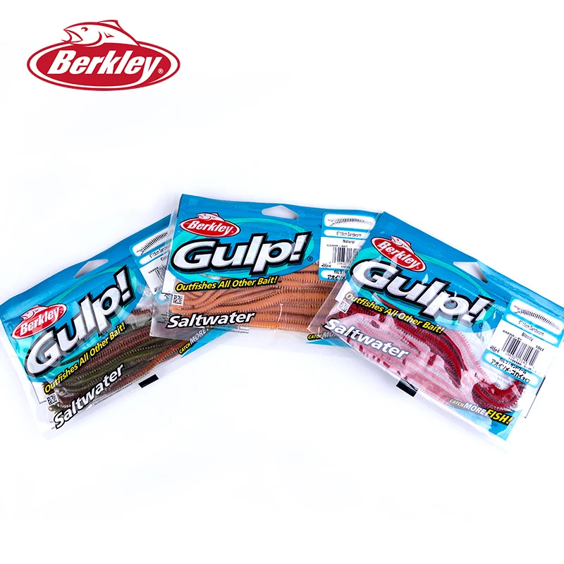 Berkley Gulp vinilo pesca suave con sal para agua salada marina - imagen 5